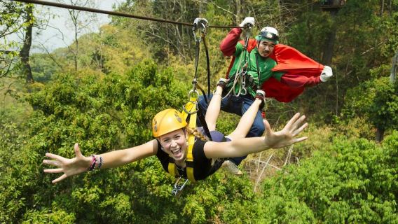 Jungle Flight Zipline Adventure Chiangmai
