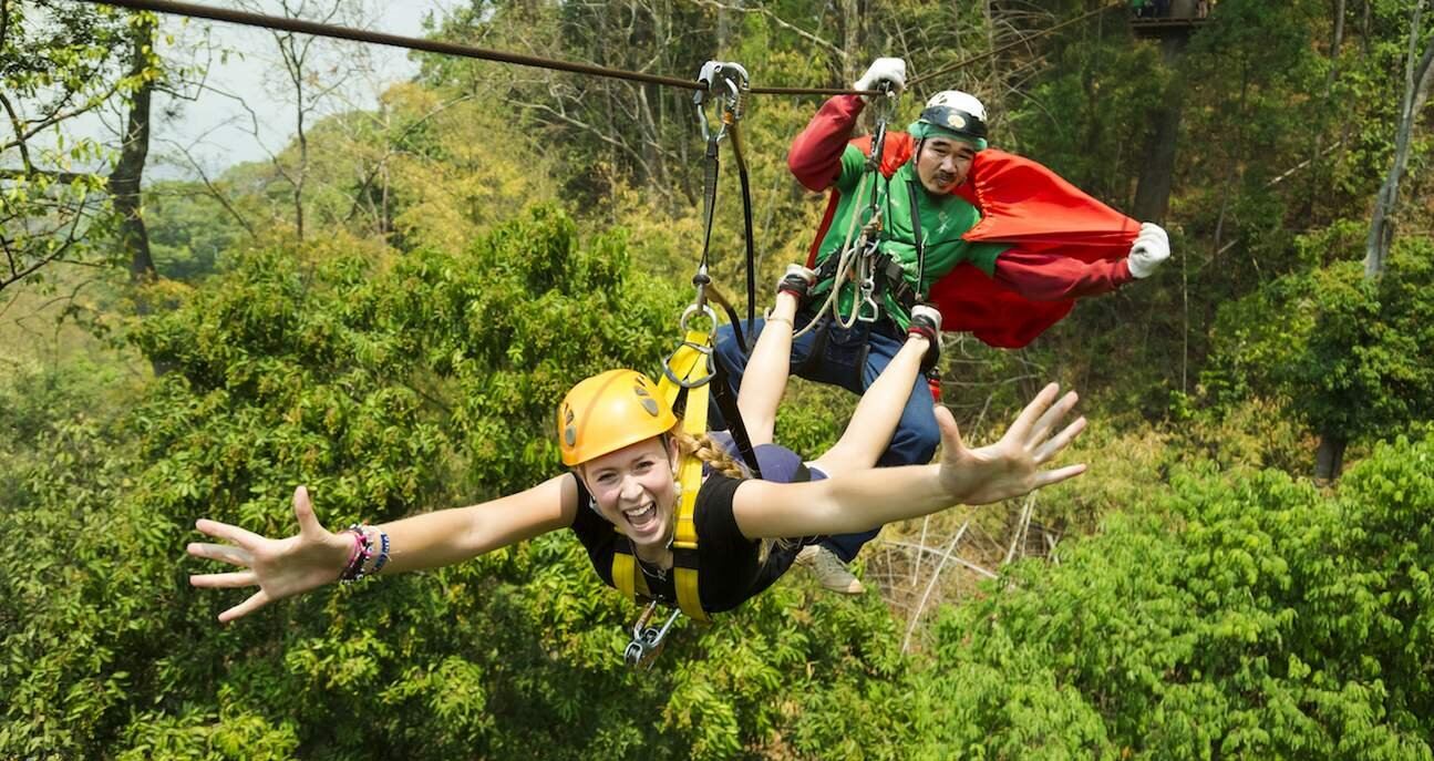 Jungle Flight Zipline Adventure Chiangmai 
