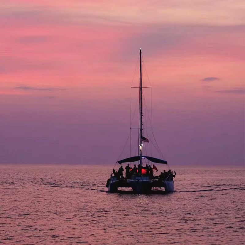 馬來西亞浮羅交怡夕陽帆船落日巡航之旅【可選EMPM丨海鮮BBQ自助酒水暢飲︱可選接送