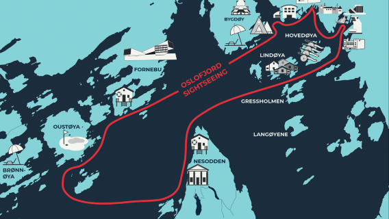 Combination ticket Fjord Cruise and hop on - hop off bus