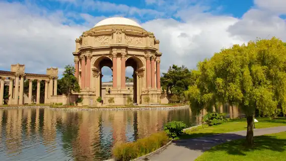 舊金山精品遊丨金門大橋+惡魔島+漁人碼頭+九曲花街+舊金山藝術宮