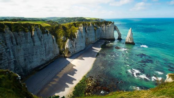 法國象鼻山+埃特勒塔小鎮+埃特勒塔花園一日遊【中導包車來回】