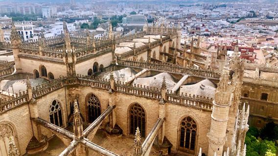 建築與藝術:塞維利亞大教堂+王宮+西班牙廣場+聖十字區+遊船