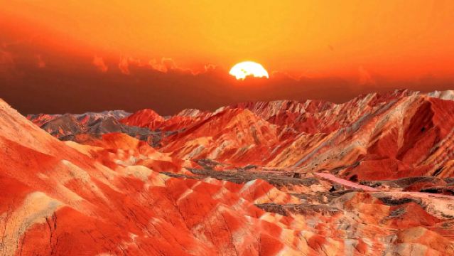 張掖七彩丹霞半日遊