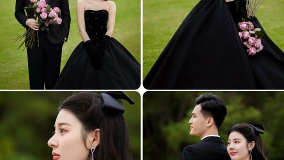 Фотосессия в Цзычане[Дом-музей генерала: экскурсии, свадебная фотосъемка с аэросъемкой, мини-фильмы, визаж и аренда одежды]