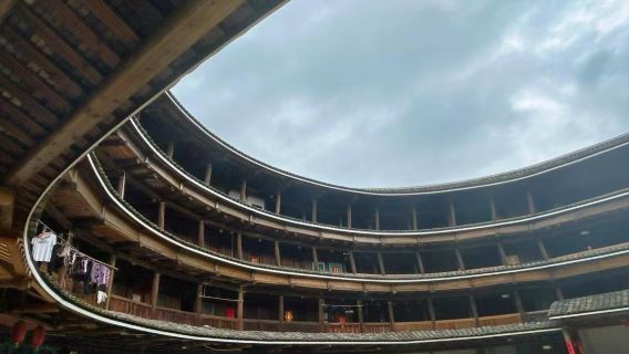 Yunshuiyao Hakka Tulou (Earthen Buildings) Private Tour with High-speed Rail