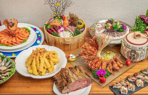 澎湖｜福朋喜來登酒店｜宜客樂海港百匯晚餐自助餐廳吃到飽券・藍洞餐廳經典雙人下午茶券