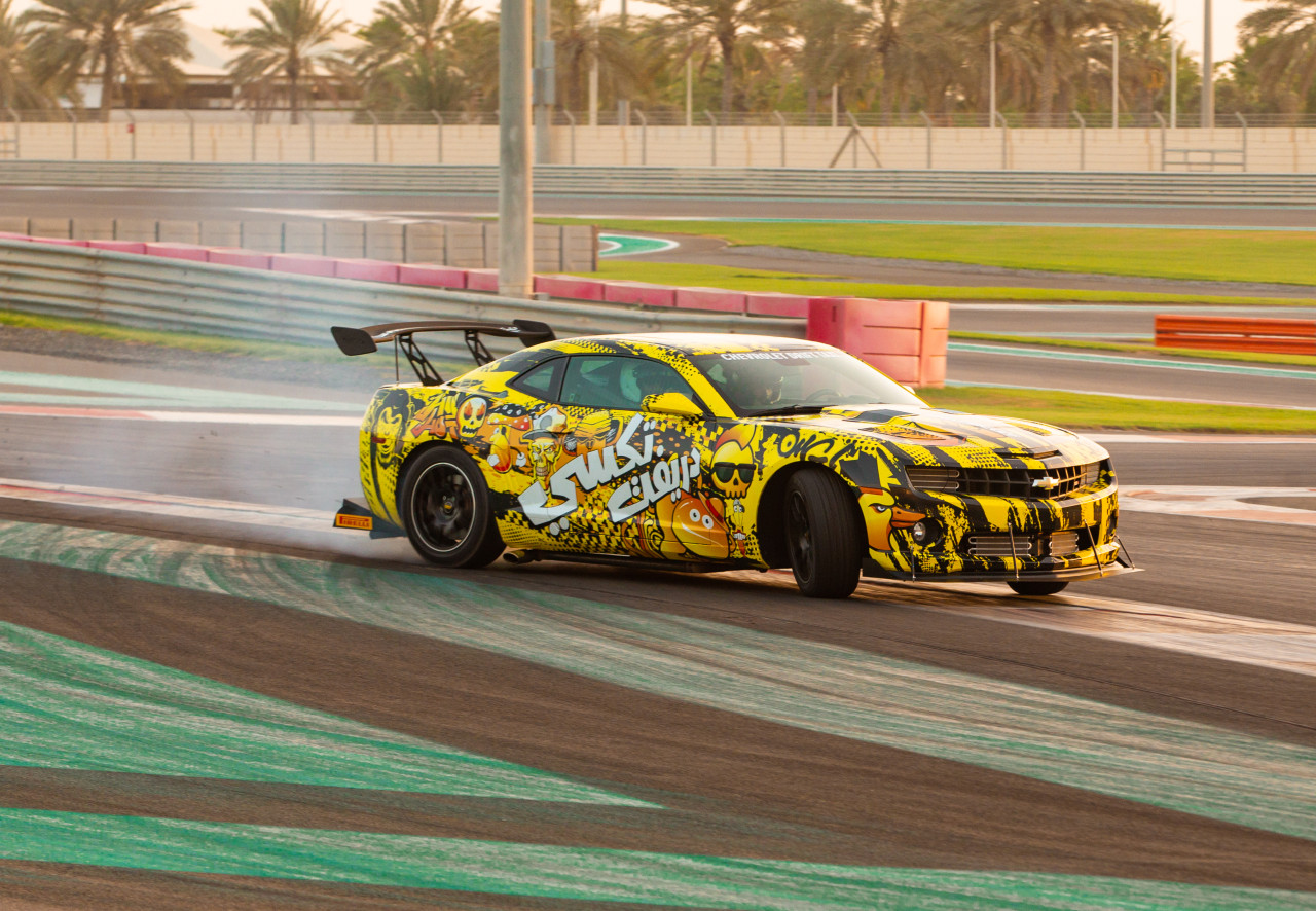 Abu Dhabi Yas Marina Circuit Chevrolet Drift Taxi (Esperienza immersiva Drift Taxi dalla prospettiva del passeggero)