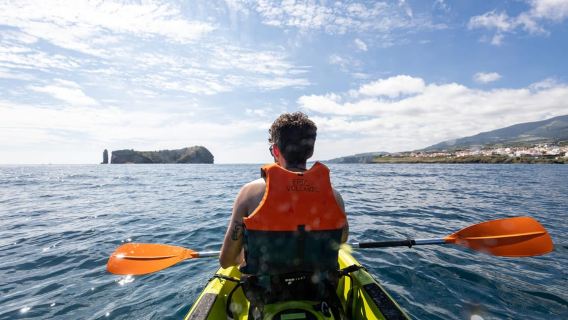 Tour chèo thuyền kayak có hướng dẫn: Đảo Vila Franca do Campo