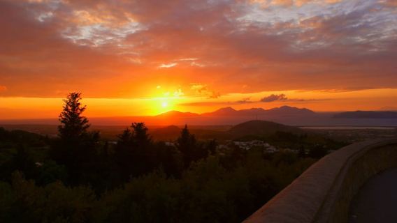 Kos: Roundtrip Bus Transfer to Mount Zia for Sunset Viewing