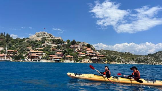 Escursione in kayak all'isola di Kekova