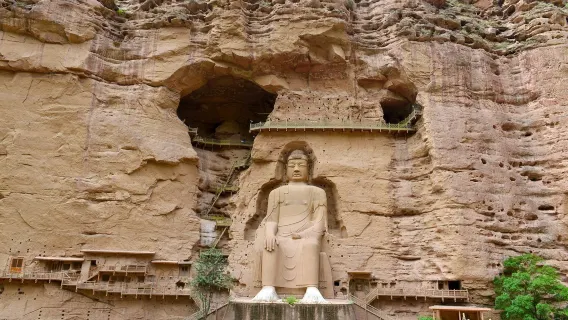 One-Day Group Tour from Lanzhou: Ink Danxia, Liujiaxia, and Bingling Cave-Temple