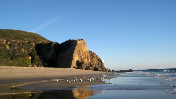 Malibu: 4 ore di arrampicata all'aperto sulla spiaggia