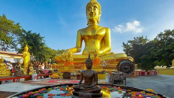 ทัวร์เมืองพัทยา: พระใหญ่ จุดชมวิว และหอศิลป์อัญมณี