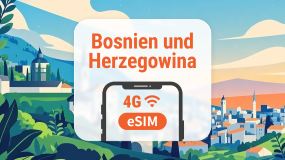 Bosnien und Herzegowina eSIM | ChatGPT & TikTok-Zugriff | 1–30 Tage | Sofortiger QR-Code