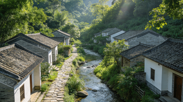 千級雲梯×觀絕壁飛瀑吸氧狂歡《增城白水寨+從化南平靜修小鎮》