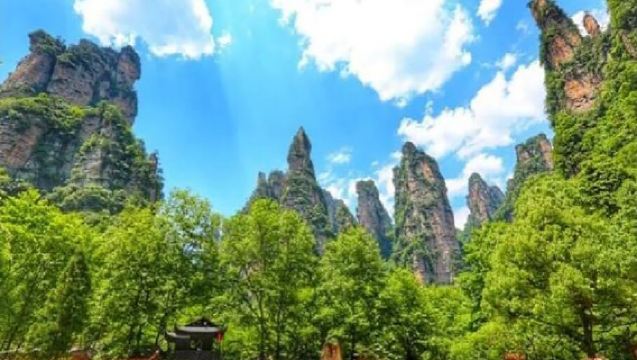 【VIP特典】張家界国家森林公園アバターワンデーツアー エレベーター・ロープウェイVIP