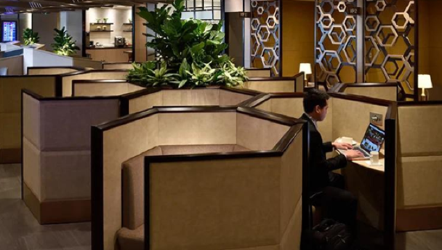 Servizio Lounge VIP Plaza Premium all'aeroporto di Singapore Changi