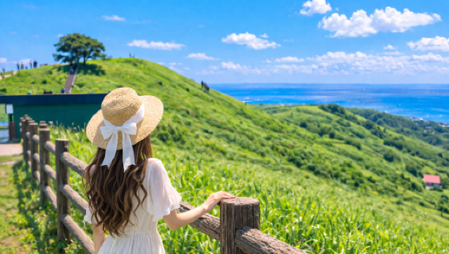 夏季人氣：伊豆大室山＆城崎海岸一日遊（東京出發）