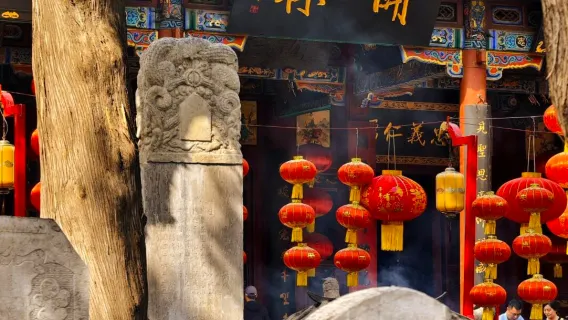 Tour privado de un día al Templo del Caballo Blanco, Grutas de Longmen y Guanlin con traslado al hotel