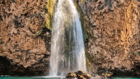 Maro: Kayak rental in Playa de Maro (no tour guide) Maro-Nerja Waterfall