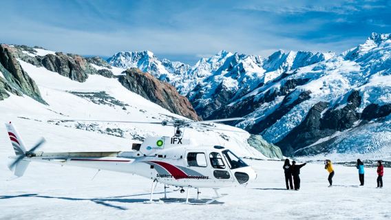  New Zealand Mount Cook South Lake sightseeing helicopter [30/40/50 min optional]