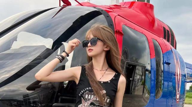 廣東珠海港珠澳大橋直升機觀光/九洲機場直升機【BELL-505機型可坐4位遊客+有空調+超大觀景窗+2人起飛】