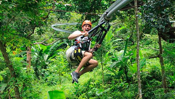當日可約-泰國布吉島Hanuman World飛索一日遊