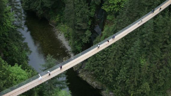 Vancouver: Parque del Puente Colgante de Capilano y recorrido por la ciudad