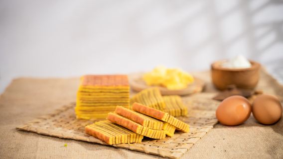 千層糕廚房, 民丹島自製千層糕 - 在民丹島渡輪碼頭自取