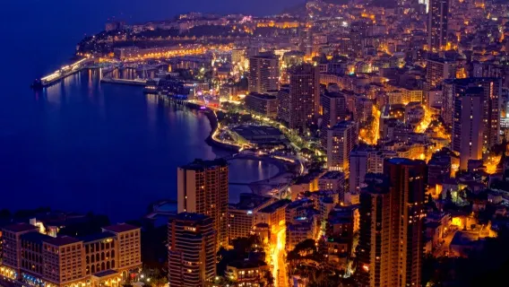 Monaco and Monte carlo by Night