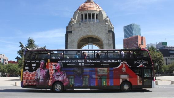 Capital Bus Mexico City: Hop-on Hop-off Bus Tour
