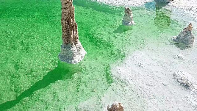 格爾木-察爾汗鹽湖--大柴旦翡翠湖-敦煌一日遊