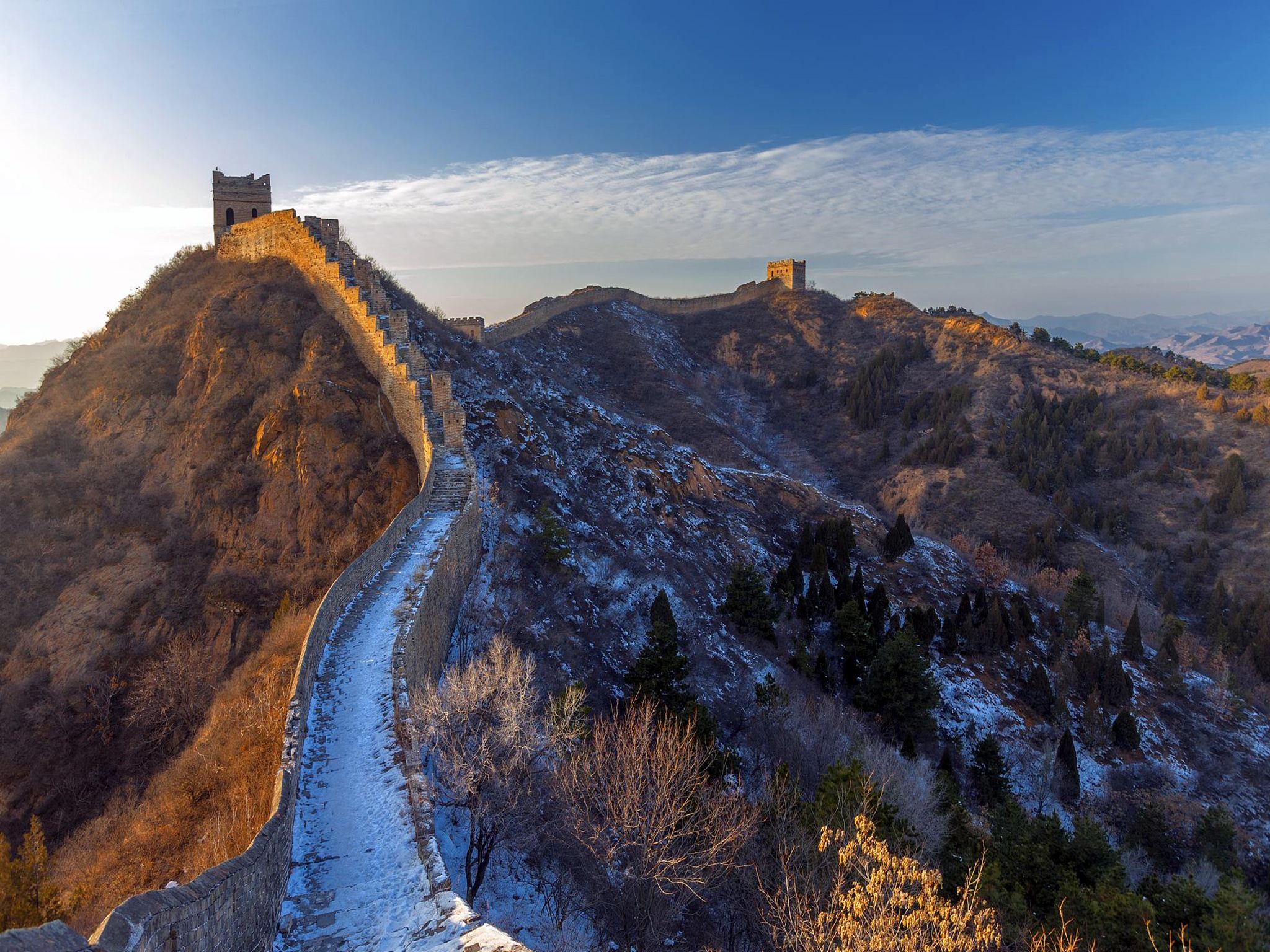 Tour privé de la Grande Muraille de Mutianyu en français [Groupe exclusif de 2 à 7 personnes. Guide francophone. Prise en charge à domicile]