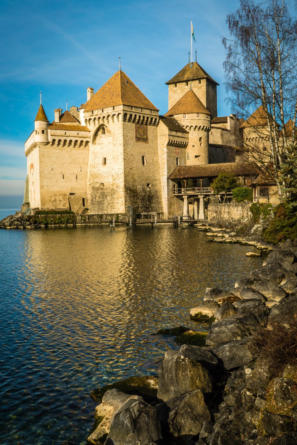 Montreux + Vevey + Chaplin's World (English-speaking tour with attraction admission tickets)