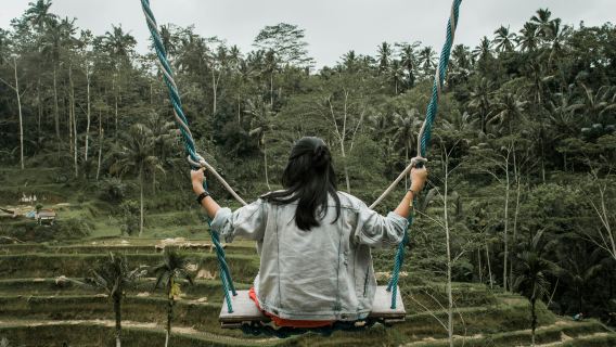Lawatan Ubud: Teres Sawah, Hutan Monyet, Pura Tirta Empul, Tegenungan dan Swing