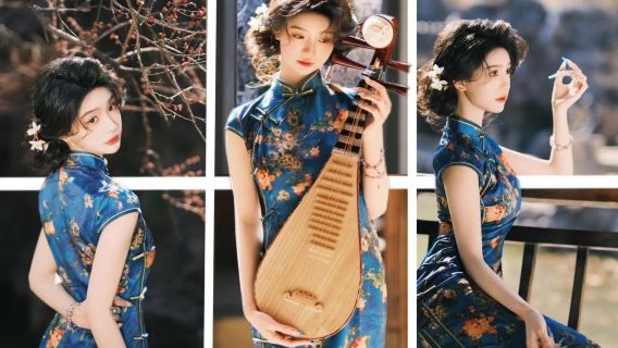 Hanfu Experience at The Bund in Shanghai (Hanfu Rental + Optional Hanfu Experience with Makeup + Optional 1-Hour Outdoor Photoshoot + Diverse Exquisite Costumes + Premium Service)