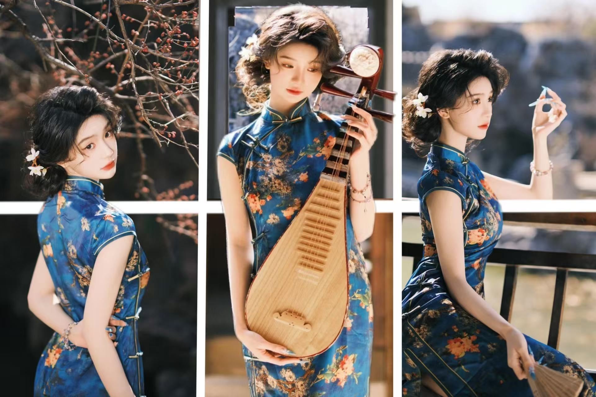 Hanfu Experience at The Bund in Shanghai (Hanfu Rental + Optional Hanfu Experience with Makeup + Optional 1-Hour Outdoor Photoshoot + Diverse Exquisite Costumes + Premium Service)