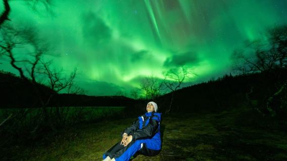 Tromsø: Aurora Boreal, Fogata, Comida Caliente, Tour Ártico