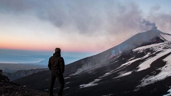 Mont Etna : excursion matinale avec un guide local expert