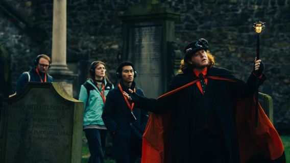 Edimburgo: tour serale delle cripte sotterranee e del cimitero