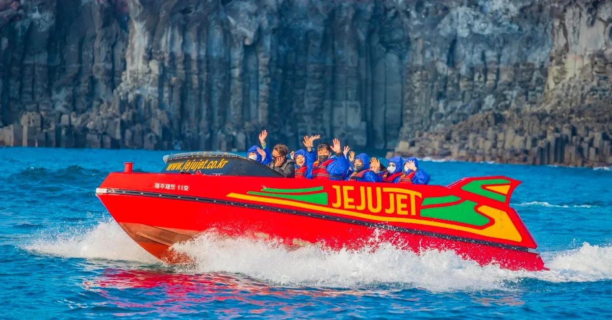 濟州島柱狀節理帶濟州噴射快艇JEJU JET