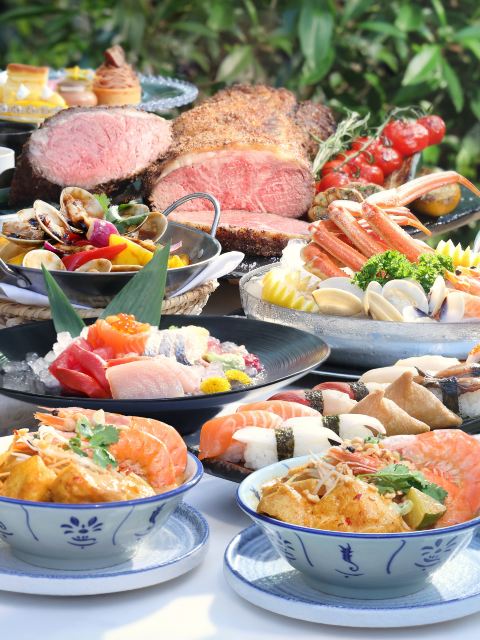 【低至買2送1】香港港麗酒店 Conrad Hong Kong|咖啡園 Garden Café丨國際美食自助午餐