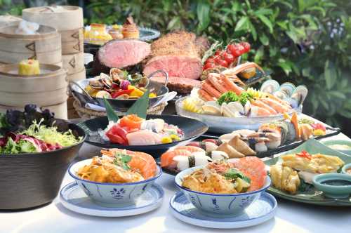 【低至買2送1】香港港麗酒店 Conrad Hong Kong｜咖啡園 Garden Café丨國際美食自助午餐