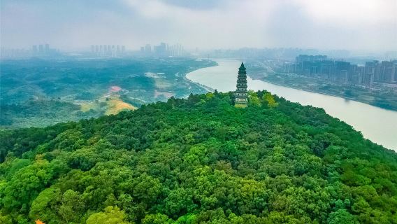 中國廣西南寧青秀山風景區+廣西美術館+五象湖公園【專車接送】