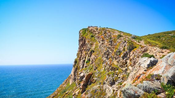Lisbon Departure: Boca do Inferno - Devil's Mouth - Cape Roca - Quinta da Regaleira - National Palace of Sintra - National Palace of Pena