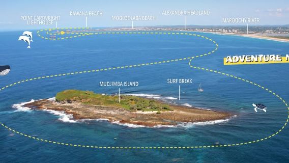 Mooloolaba: Abenteuer-Rafting-Tour mit Schildkröten