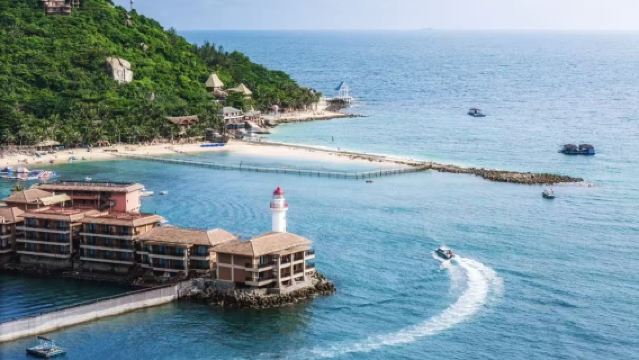 Lawatan sehari landskap klasik pantai Sanya Hainan [Teluk Yalong + Hujung Dunia]