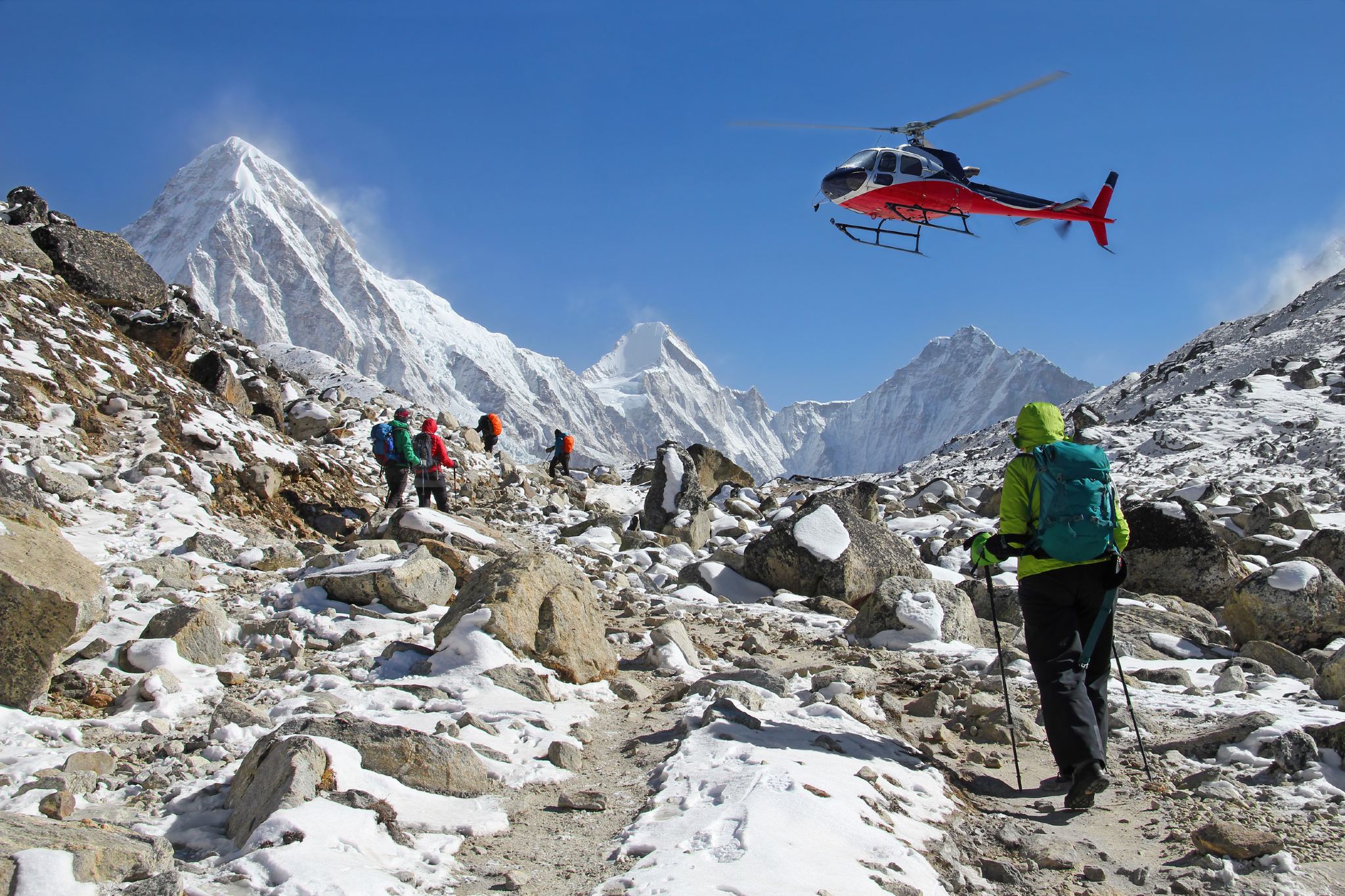 Annapurna Base Camp Helicopter Tour from Pokhara with Breakfast