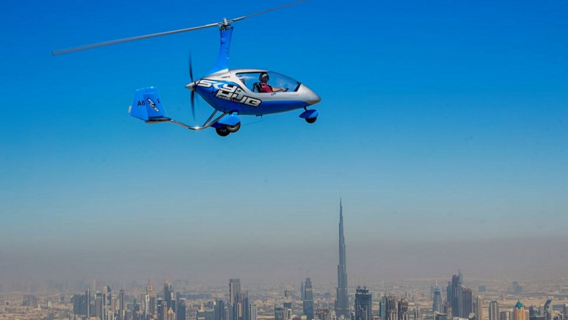 Gyrocopter Experience at Dubai Skydiving Center